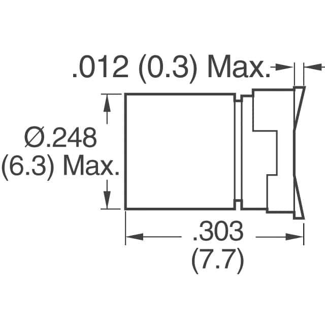 EEE-1HA330XP Panasonic Electronic Components  Condensadores electrolíticos de aluminio
